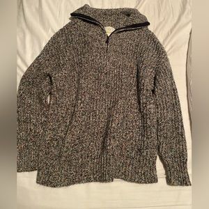Aerie Gray Quarter Zip